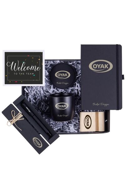 Kitaplı Hediye Kişi Ve Kurumlara Özel Isim Ve Logo Baskılı Defter Kupa Kalem Kurumsal Hediye Seti