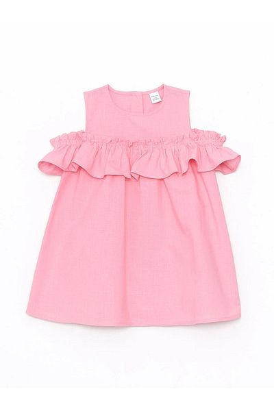 LC Waikiki LCW baby Crew Neck Baby Girl Dress