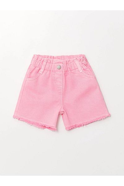 LC Waikiki LCW Baby - Basic Elastic Waist Shorts for Baby Girl