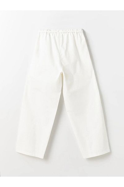 LC Waikiki LCW Kids Girl's Wideleg Pants - Elastic Waist