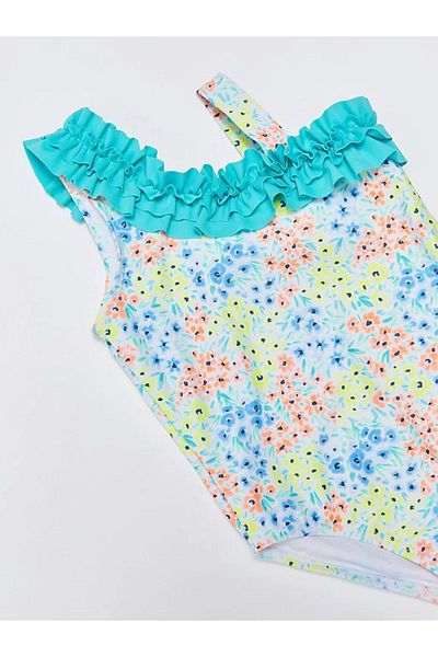 LC Waikiki LCW baby Strap εμπριμέ Βρεφικό μαγιό L C M WAIKINAİ