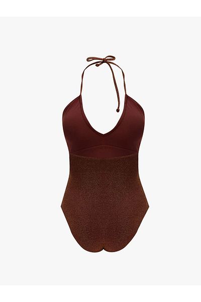LC Waikiki LCW DREAM UV - Γυναικείο μαγιό με προστατευτικό Glitter Halter