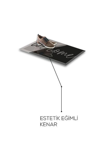 Decorita Non-Slip Glass Mat - Solid Color, 40cm x 60cm