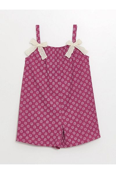 LC Waikiki LCW Kids - بذلة بياقة مربعة للفتيات