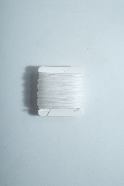Eskişehir hobi sanat 3 Meters Waxed Snow White Necklace - 1.0 Mm Thread Bracelet Design