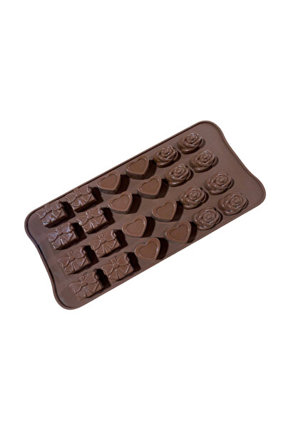 PASTRY PLANET مجموعة هدايا مختلطة - قالب شوكولاتة سيليكون منقوش