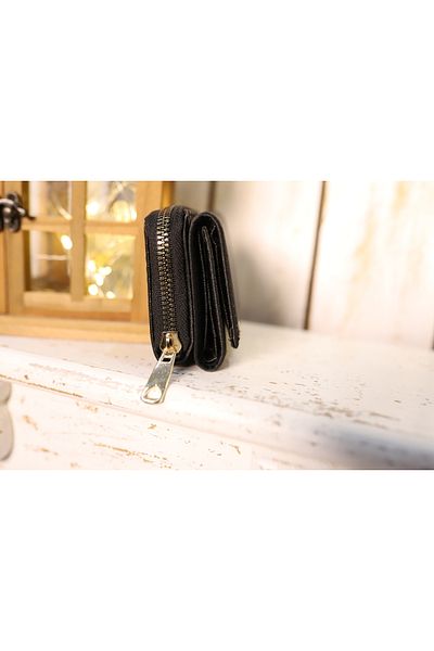 Elentra Women's Wallet - Coin, Card Holder, Photo, Paper Money Separate Section Zipper and Magnet Closure