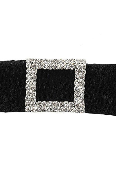 Hobi Dünya Kristal Taşlı Kare Kemer Ve Şal Tokası