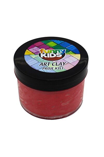 Rich Funny Kids Art Clay Proje Kili 40cc Kırmızı 560