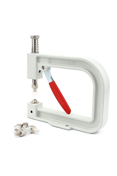 Genel Markalar 2 Yıl Manuel Inci Çakma Makinası El Tipi Inci Boncuk Çakma Aparatı Beyaz Döküm İthalatçı Garantili