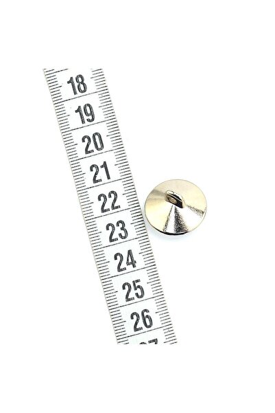 Hobi Dünya Taşlı Kırlent Ve Mobilya Düğmesi Gümüş