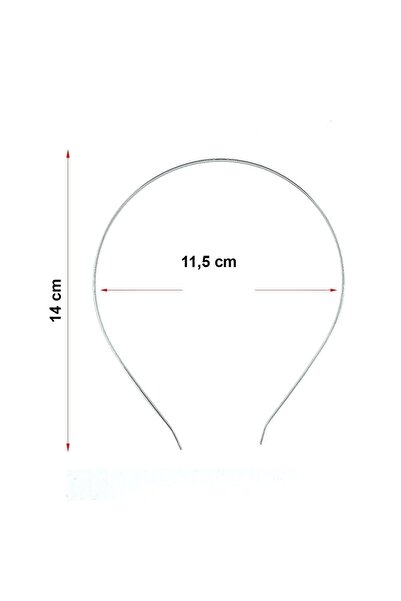 Hobi Dünya Metal Tel Taç Nikel 12 Adet
