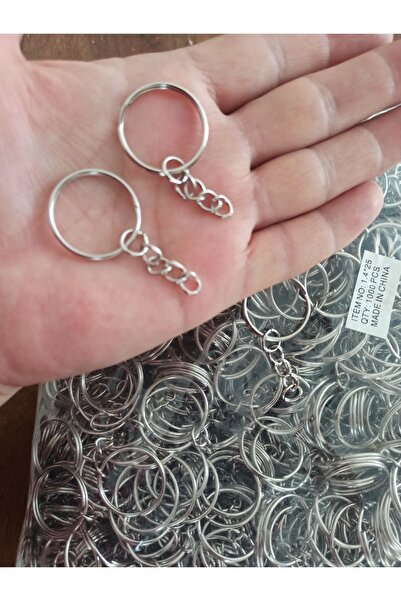 Amigurumi Anahtarlık 100 حلقة سلسلة مفاتيح (نموذج دائري)