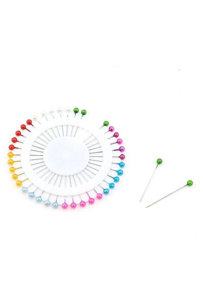 Hobi Dünya Renkli Başlı Toplu Iğne
