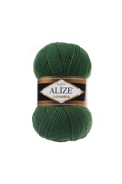 Alize Lanagold El Örgü İpliği - 118 Yeşil -