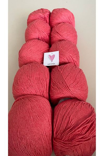 Makromİps Premium Amigurumi Punch Thread Baby Soft Cotton Knitted - 10 PCS (50grx10) Thread Hob