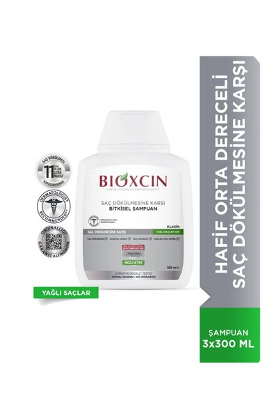Bioxcin Genesis Saç Dökülmesine Karşı Şampuan 300ml Yağlı SaçlarMFRYN-Diş Bey...