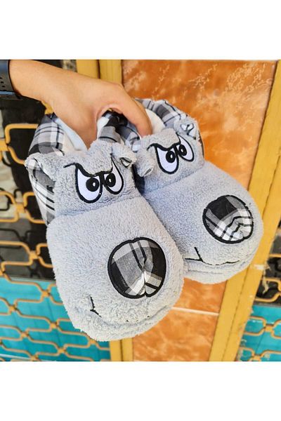 Pandalina Papuci unisex cu figurină de câine drăguț - Pantofi de acasă