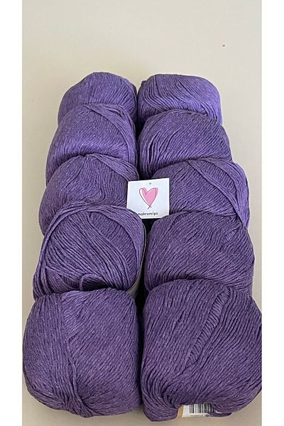 Makromİps Premium Amigurumi Punch Thread Baby Soft Cotton Knitted - 10 PCS (50grx10) Thread Hob