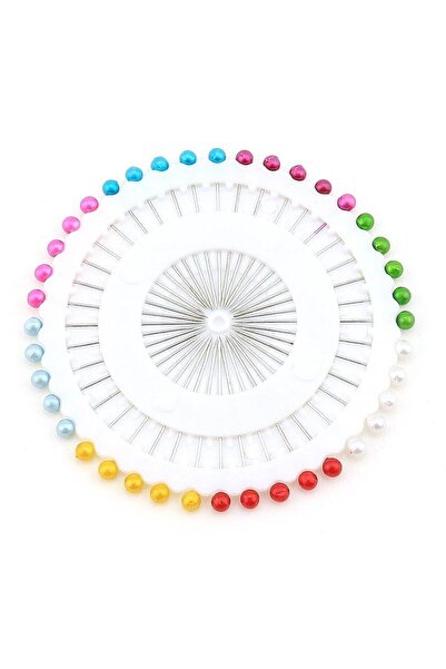 Hobi Dünya Renkli Başlı Toplu Iğne