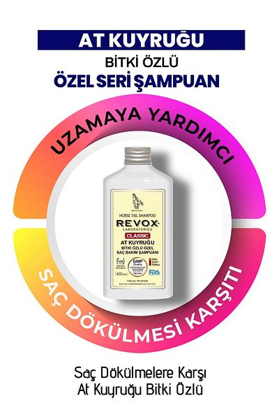 Revox 400 Ml Plant Extract Hair Loss Prevention Shampoo 2 Pieces