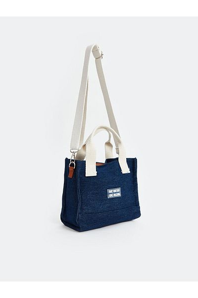 LC Waikiki Geantă de umăr din denim pentru fete