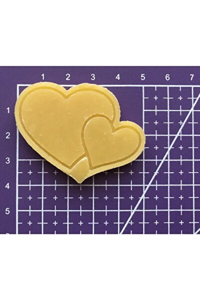 Rapithwin قالب كوكي على شكل قلب متداخل