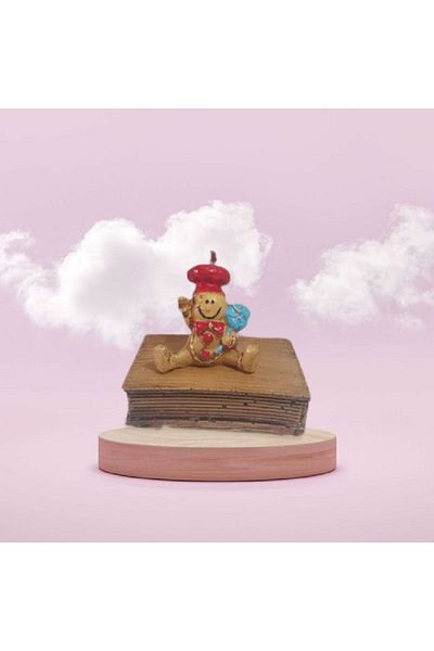 Merland Man Figure Cookie Handmade - Paper and Note Holder