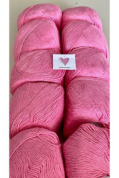 Makromİps Πολυτελές Amigurumi Punch Νήμα Baby Soft Cotton Πλέξιμο - 10 ΤΕΜ (50grx10) Νήμα Hobby