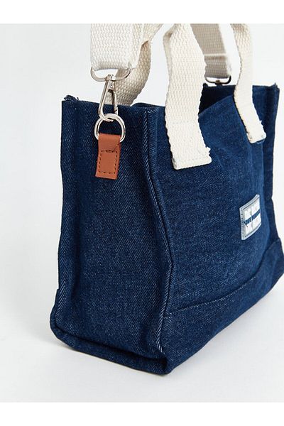 LC Waikiki Geantă de umăr din denim pentru fete