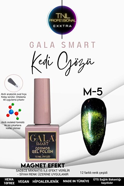 tnl professional Tnl Exxtra Kedi Gözü Cat Eyes Cat Eye Kalıcı Oje Mıknatıs Ge...