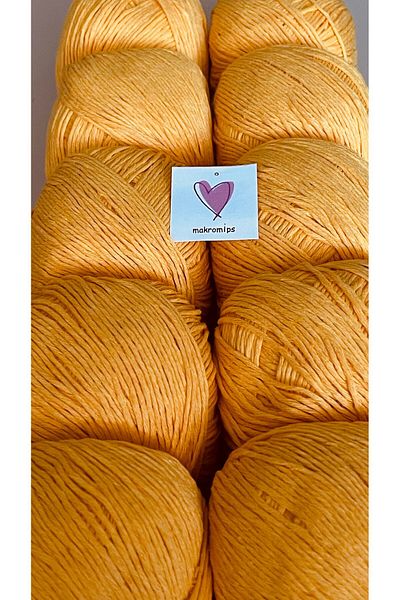 Makromİps Πολυτελές Amigurumi Punch Νήμα Baby Soft Cotton Πλέξιμο - 10 ΤΕΜ (50grx10) Νήμα Hobby