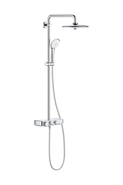 Grohe 26509000 Euphoria Smartcontrol 260 Mono Shower System Wall Mounted Thermostatic Mixer Shower System