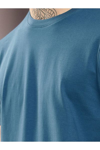 Dillinger By Styli Plain Cotton Regular Fit T-Shirt