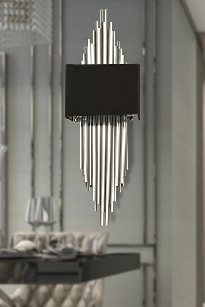Apliqa Cannes Chrome Plated Modern Wall Lamp Bedroom Bedside Design Sconce