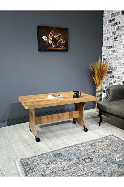 hey modüler mobilya Ada Tekerlekli Orta Sehpa