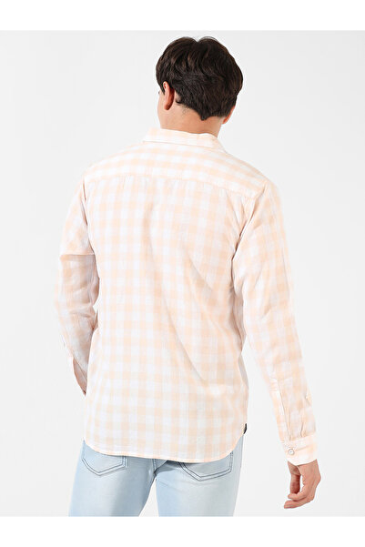 Campus Sutra By Styli Gingham Checked Button-Down Casual Shirt