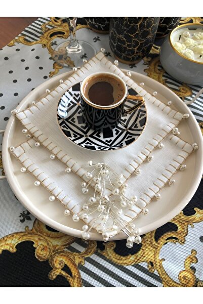 Terzi Bayramoğlu Kalp İncili Kokteyl Peçetesi