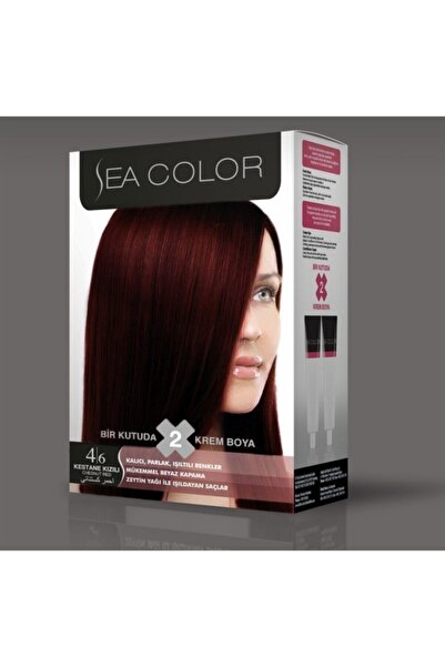 Sea Color 2li Boya 4.6 Kestane Kızıl