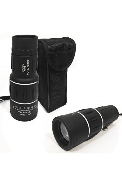 Gold Orion 16X52 monoküler yetişkinler ve çocuklar için çift odaklı teleskop kuş gözlemciliği yapan hayatı avcı