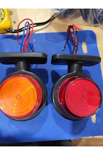 Akyol Maxi takoz wass model neon sarı kırmızı 2 adet