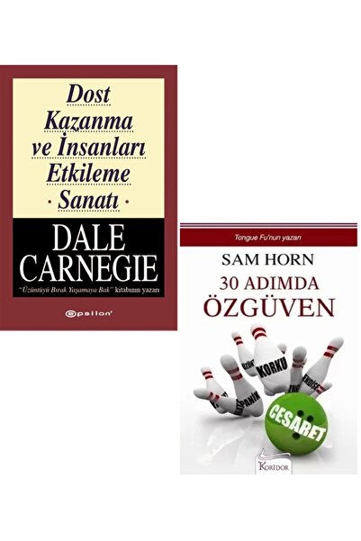 Epsilon Yayınevi 30 ADIMDA ÖZGÜVEN & DOST KAZANMA VE İNSANLARI ETKİLEME SANATI