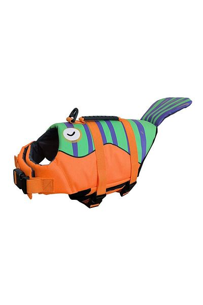Bunico Orange Dog Life Jacket - Small Breeds