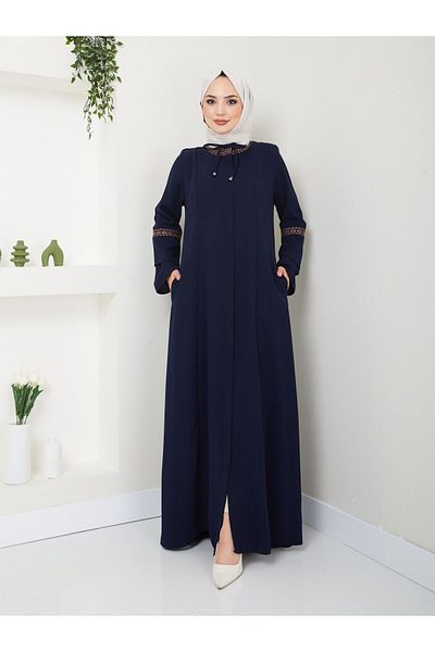 Neva Style Large Size Embroidered Ferace