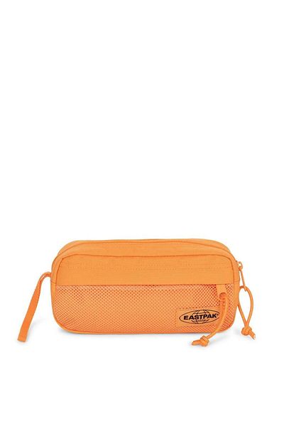 Eastpak DOuble POuch TAngerine OrAnge Pencil CAse - EK0A5BIV0O31