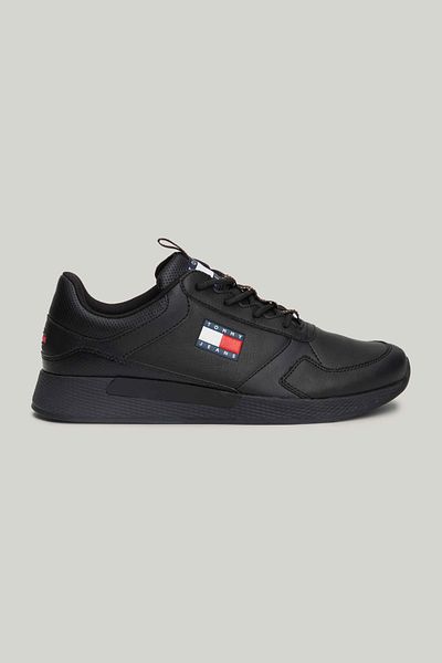 Tommy Hilfiger Siyah Erkek Sneaker FLEXI RUNNER