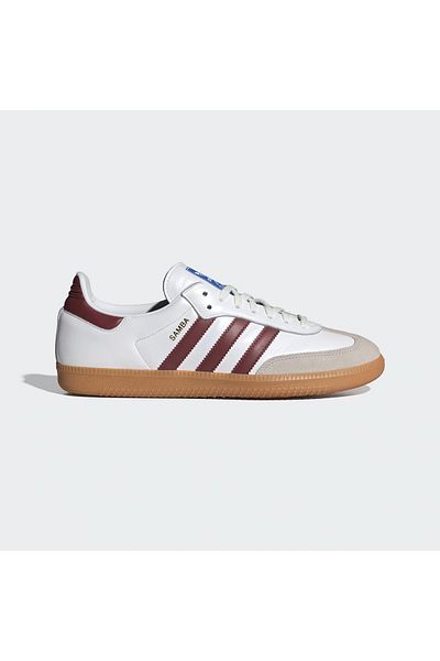 adidas SAMBA OG FTWWHT/CBURGU/GUM3 - Schuhe
