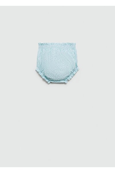 MANGO Baby Çiçek Desenli Şort