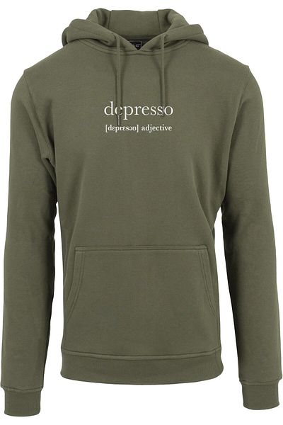 Mister Tee Herren Depresso Hoody
