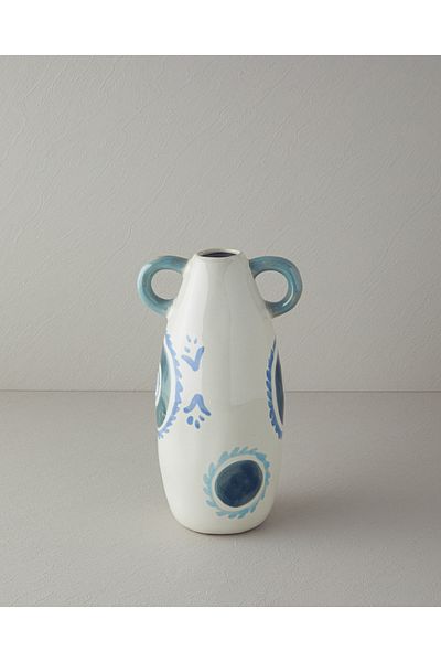 English Home Sylvia Stoneware - Βάζο Πολύχρωμο Σχέδιο